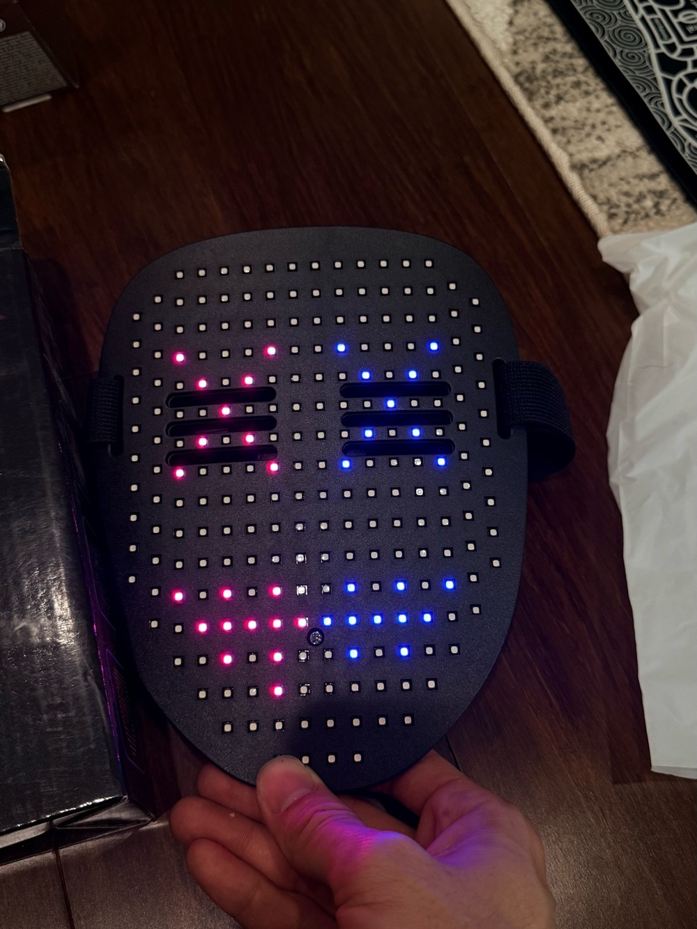 Done ✅✅✅ LED Mask with Multicolor Pixel Face - Picture 11 of 13